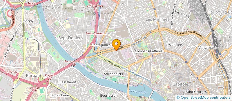 localisation de l'entreprise COMTAZIC  TOULOUSE