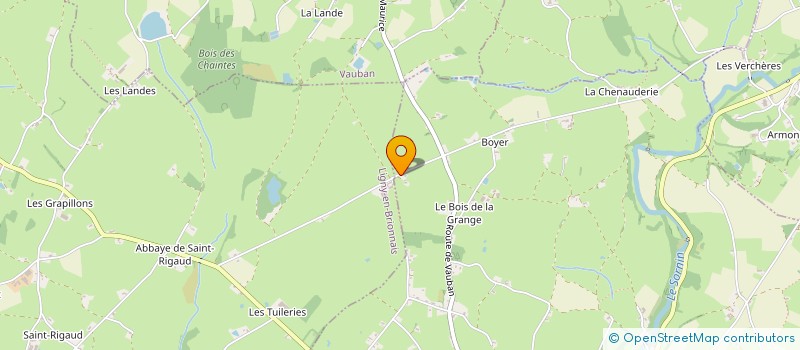 localisation de l'entreprise COMTE FRERES SNC à SAINT-MAURICE-LES-CHATEAUNEUF