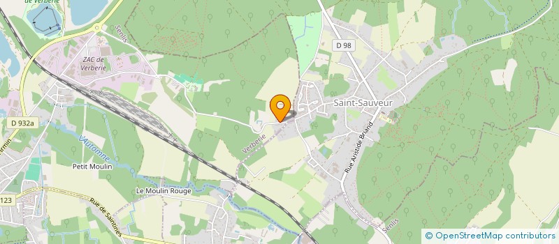 localisation de l'entreprise COMTE MANY  FONTCOUVERTE-LA-TOUSSUIRE