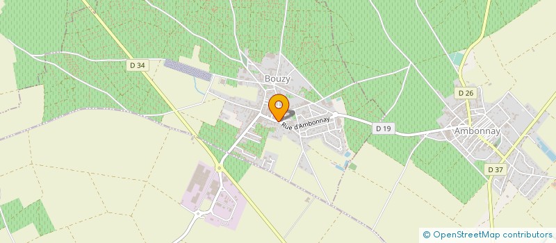 localisation de l'entreprise COMTES DE DAMPIERRE à BOUZY