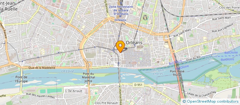 localisation de l'entreprise COMTESSE-ORLEANS à ORLEANS