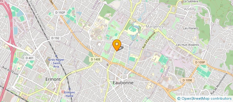 localisation de l'entreprise COMTEX à EAUBONNE
