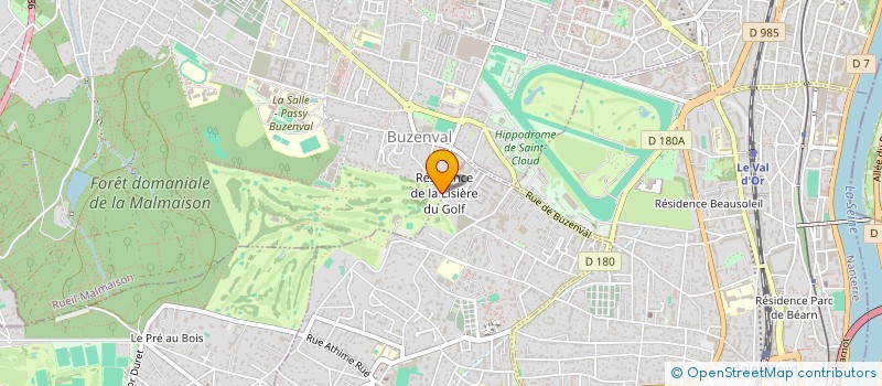 localisation de l'entreprise COMTOCOMM à GARCHES