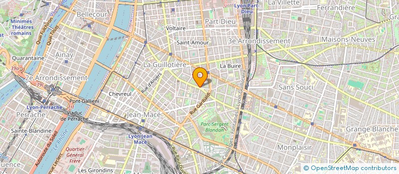 localisation de l'entreprise COMTOISE D'INVESTISSEMENT  LYON