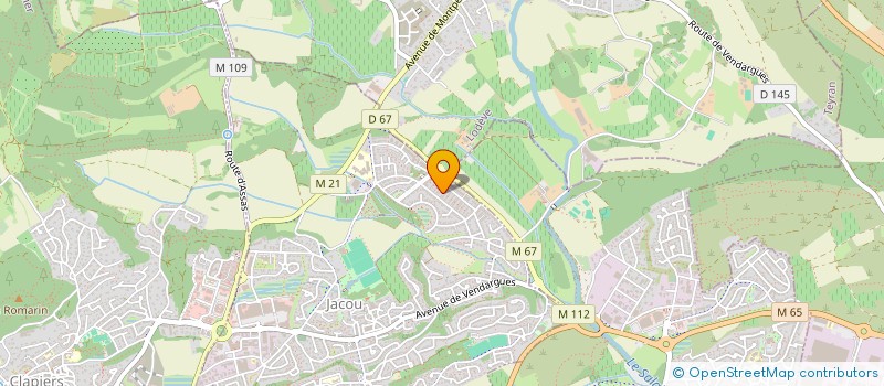 localisation de l'entreprise COMTRAST à JACOU