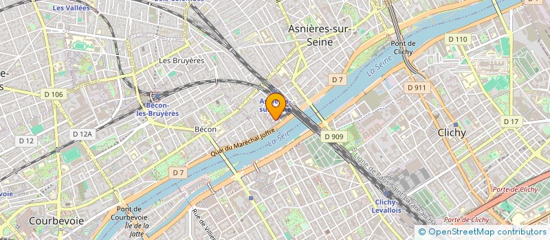 localisation de l'entreprise COMTROL  ASNIERES-SUR-SEINE