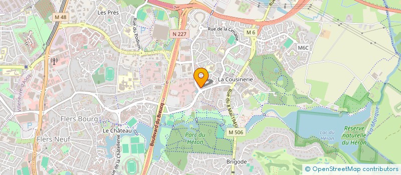 localisation de l'entreprise COMUNICHOM à VILLENEUVE D ASCQ