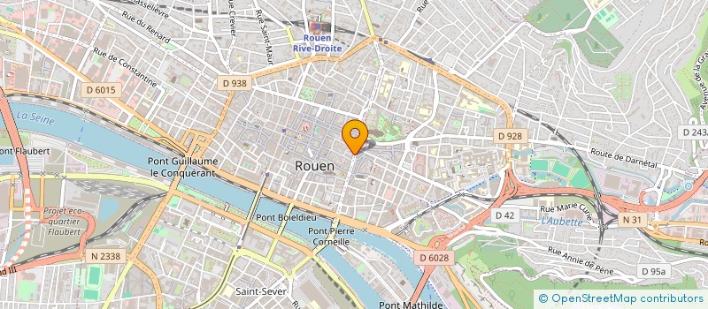 localisation de l'entreprise COMUNICO PLUS FRANCE à ROUEN