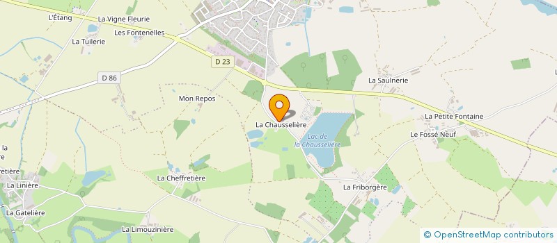 localisation de l'entreprise COMUS à MONTAIGU-VENDEE