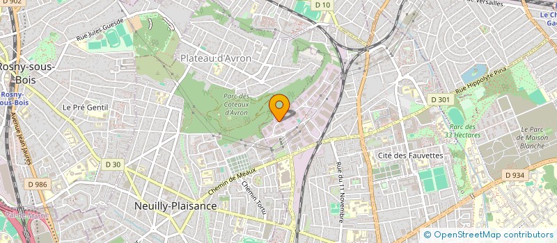 localisation de l'entreprise COMUTECH à NEUILLY-SUR-MARNE