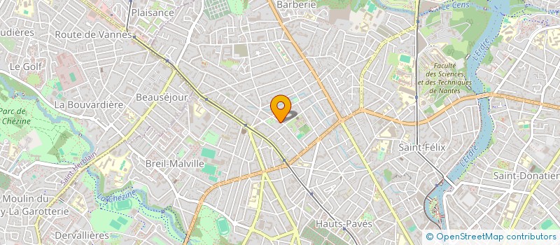 localisation de l'entreprise COMVILLE à NANTES