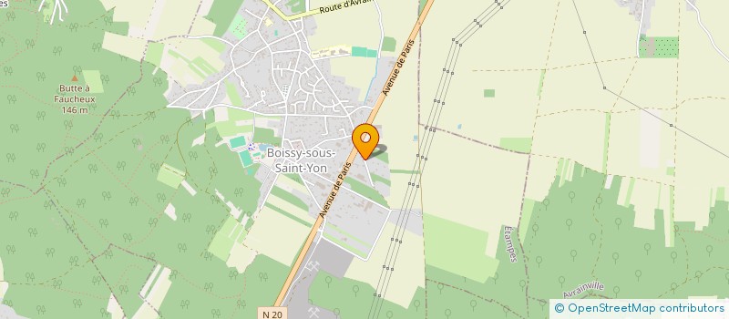 localisation de l'entreprise COMVISTA  BOISSY-SOUS-SAINT-YON