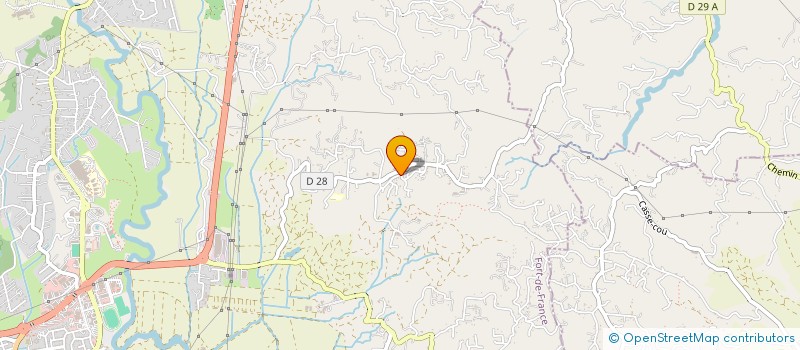 localisation de l'entreprise COMWEBSOLUTIONS  LE LAMENTIN