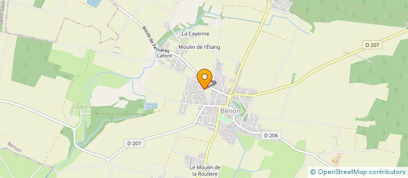 localisation de l'entreprise COMWIS-TECHNOLOGIES  BENON