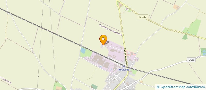 localisation de l'entreprise COMYN DISTRIBUTION à ROSIERES-EN-SANTERRE