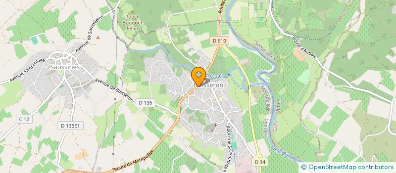 localisation de l'entreprise COMYNAT  BOISSERON