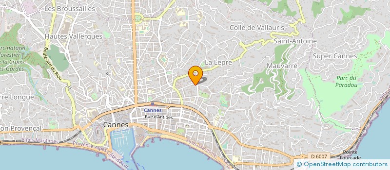 localisation de l'entreprise CONAGEN à CANNES