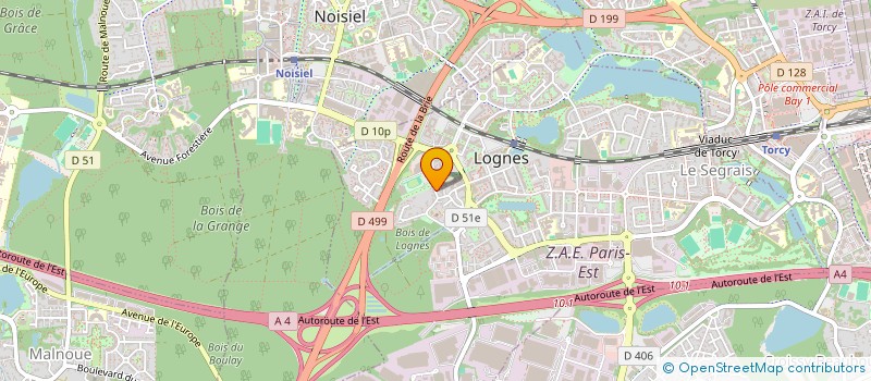 localisation de l'entreprise CONAN à LOGNES