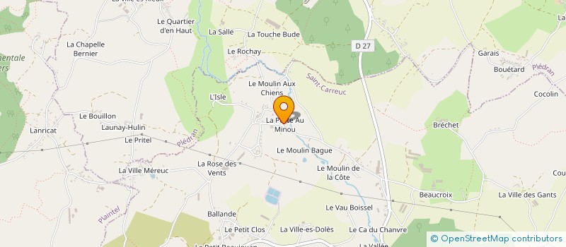 localisation de l'entreprise CONAN CAMARD  SAINT-CARREUC