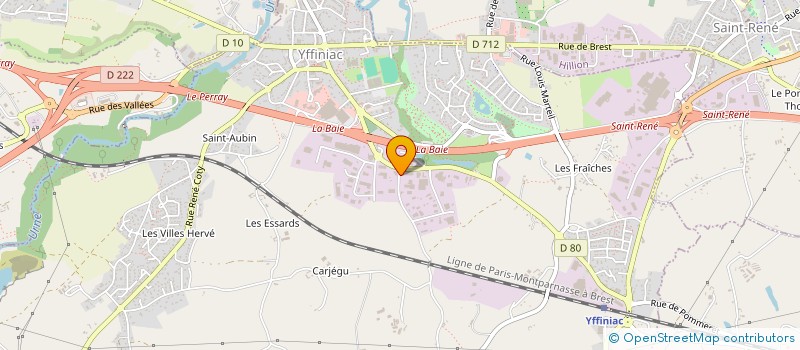 localisation de l'entreprise CONAN DIFFUSION à YFFINIAC