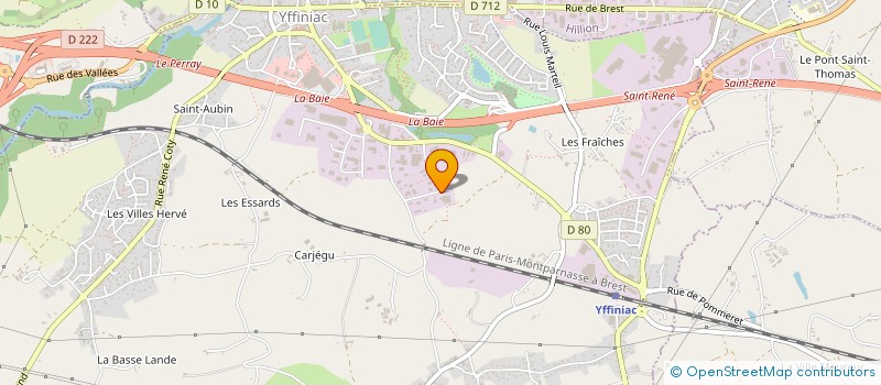 localisation de l'entreprise CONAN SARL à YFFINIAC