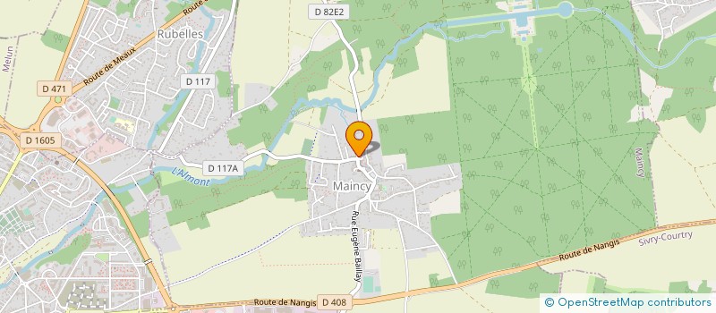 localisation de l'entreprise CONARD EDME  MAINCY