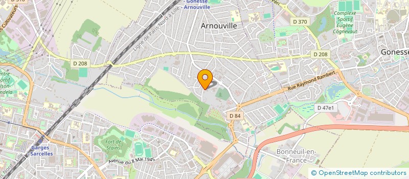 localisation de l'entreprise CONBAITI  GARGES-LES-GONESSE