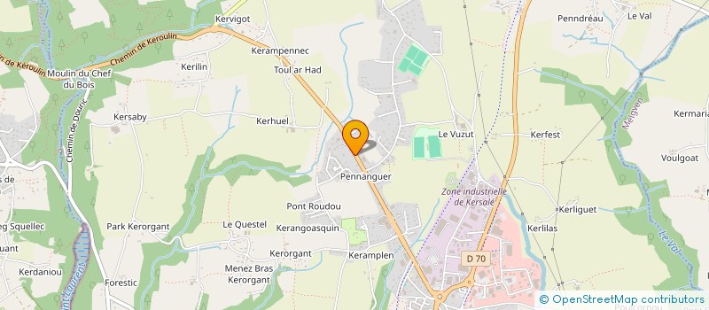 localisation de l'entreprise CONCARN BATIMENT  CONCARNEAU