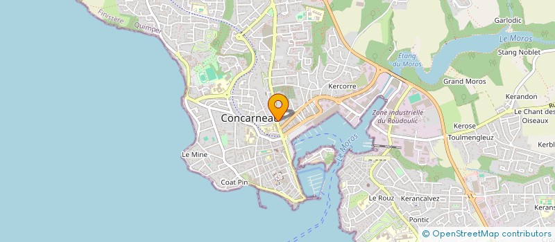 localisation de l'entreprise CONCARNEAU AUCTION à CONCARNEAU