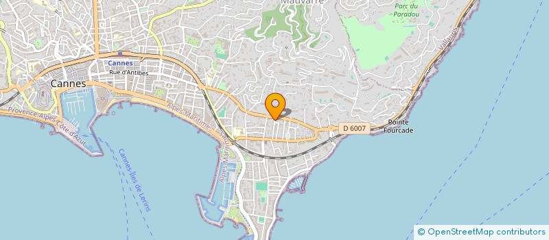 localisation de l'entreprise CONCEICAO DE MAGALHAES GOMES à CANNES