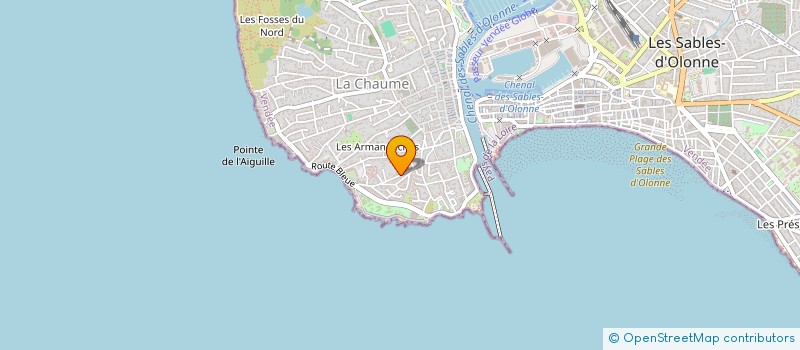 localisation de l'entreprise CONCENTI à LES SABLES D'OLONNE