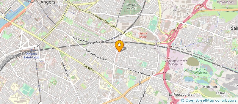 localisation de l'entreprise CONCENTRIX ANGERS FRANCE  ANGERS