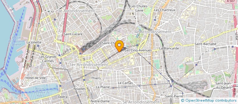localisation de l'entreprise CONCEP METHO INFORM LOGIC ORGAN ORDONNAN à MARSEILLE
