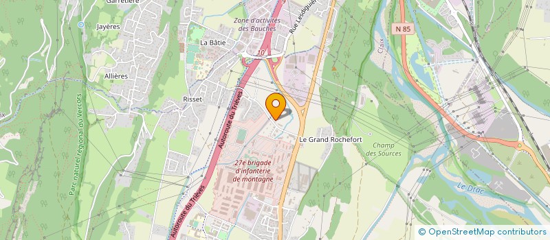 localisation de l'entreprise CONCEP REALI AUTOM PROCESSUS INDUST  VARCES-ALLIERES-ET-RISSET