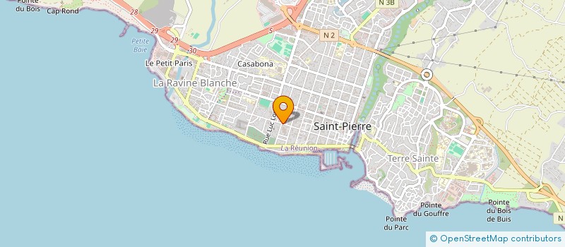 localisation de l'entreprise CONCEP'T MODE à SAINT-PIERRE