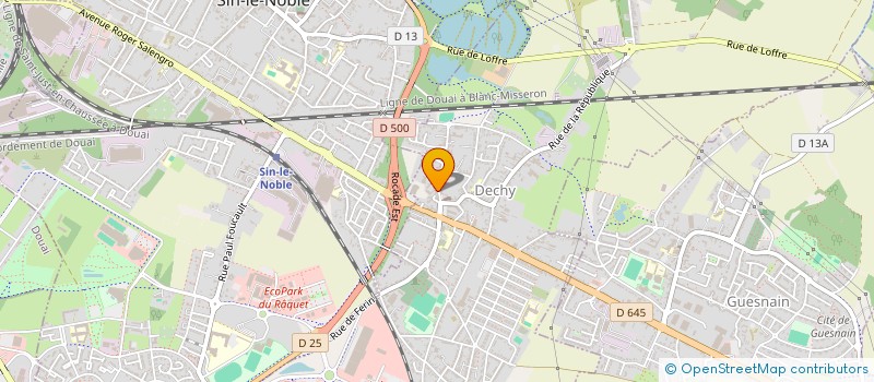 localisation de l'entreprise CONCEP TECH à DECHY