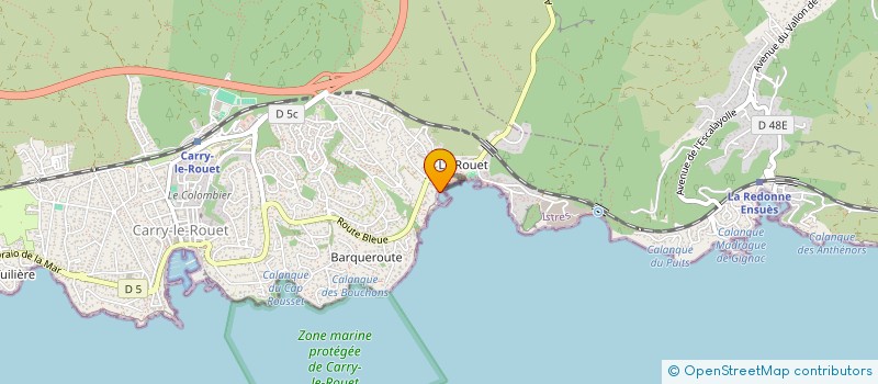 localisation de l'entreprise CONCEPT 13  CARRY-LE-ROUET