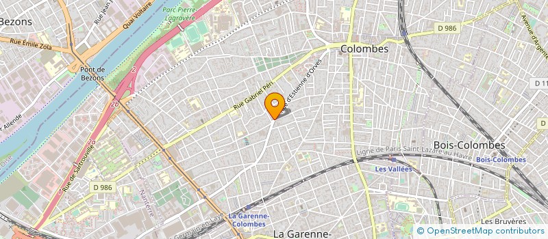 localisation de l'entreprise CONCEPT 2 FRANCE à COLOMBES