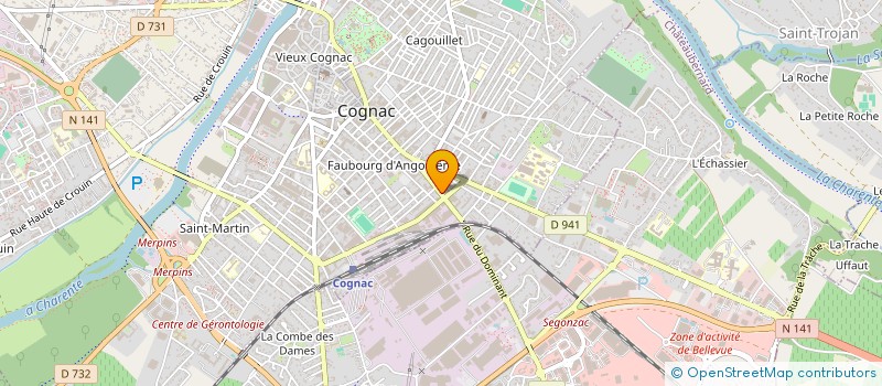 localisation de l'entreprise CONCEPT 3D  LIBOURNE