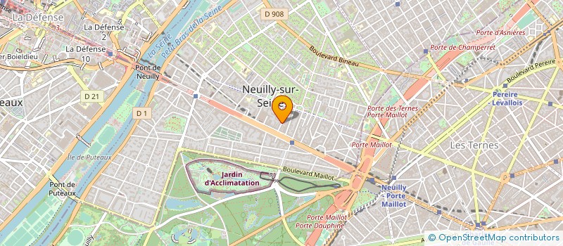 localisation de l'entreprise CONCEPT à NEUILLY-SUR-SEINE