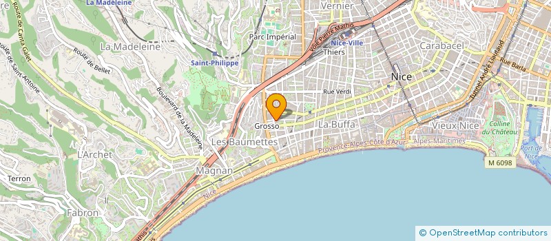 localisation de l'entreprise CONCEPT à NICE
