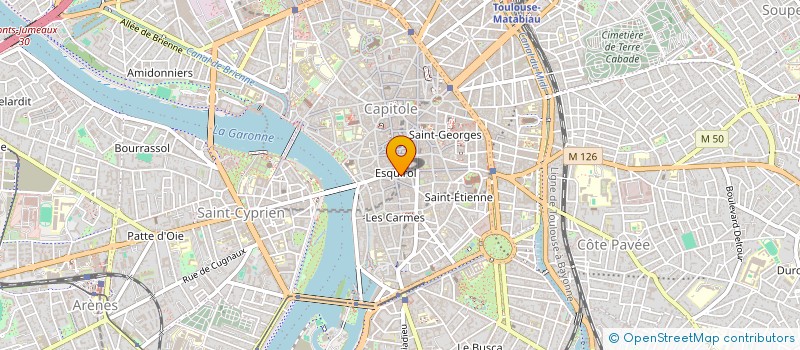 localisation de l'entreprise CONCEPT 50 à TOULOUSE