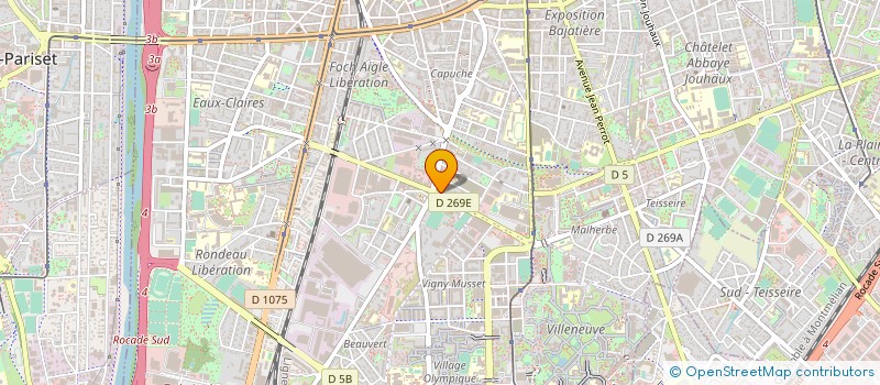 localisation de l'entreprise CONCEPT à GRENOBLE