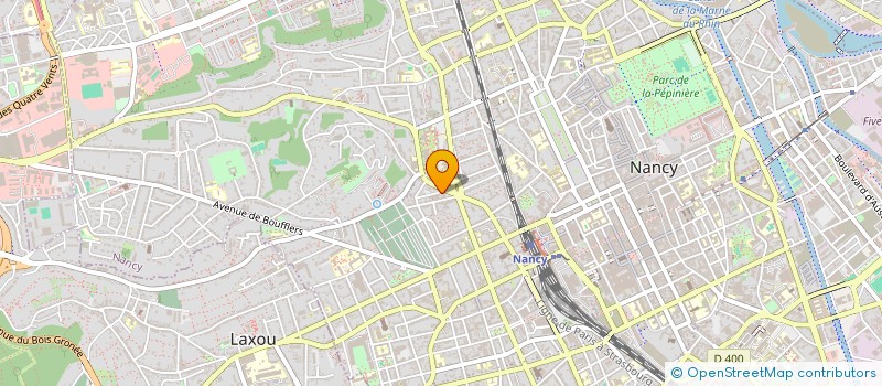 localisation de l'entreprise CONCEPT  NANCY