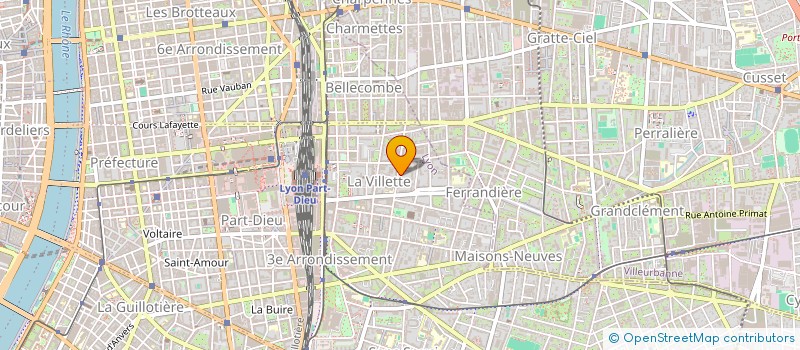 localisation de l'entreprise CONCEPT 6 à LYON