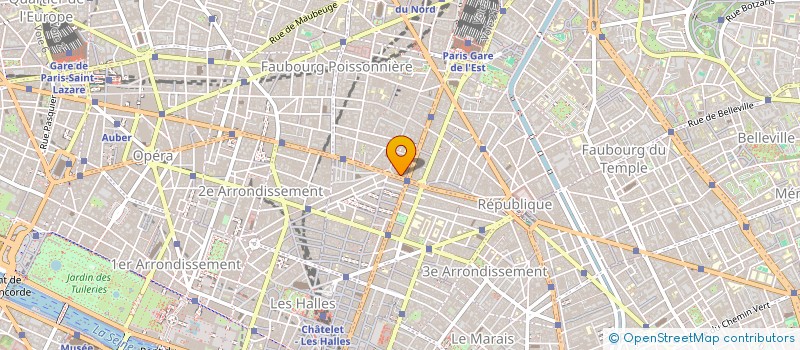 localisation de l'entreprise CONCEPT  PARIS