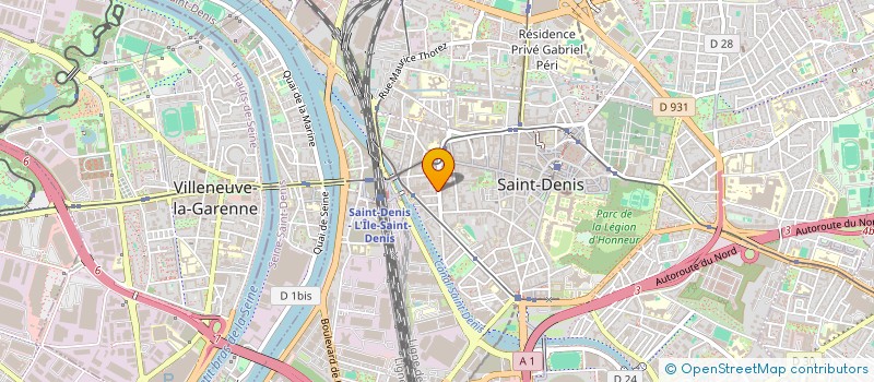 localisation de l'entreprise CONCEPT 96 à SAINT-DENIS
