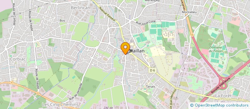 localisation de l'entreprise CONCEPT ACHAT RENOVATION TRANSACTION ET      ETUDES  LE HAILLAN