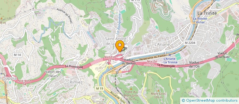 localisation de l'entreprise CONCEPT ACRO  SAINT-ANDRE-DE-LA-ROCHE