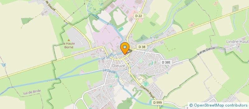 localisation de l'entreprise CONCEPT ACTIVITES PARTENAIRES à DIEUZE